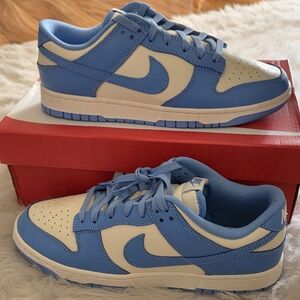 NIKE DUNK LOW RETRO 'COCUNUT MILK/ UNIVERSITY BLUE' SNEAKER